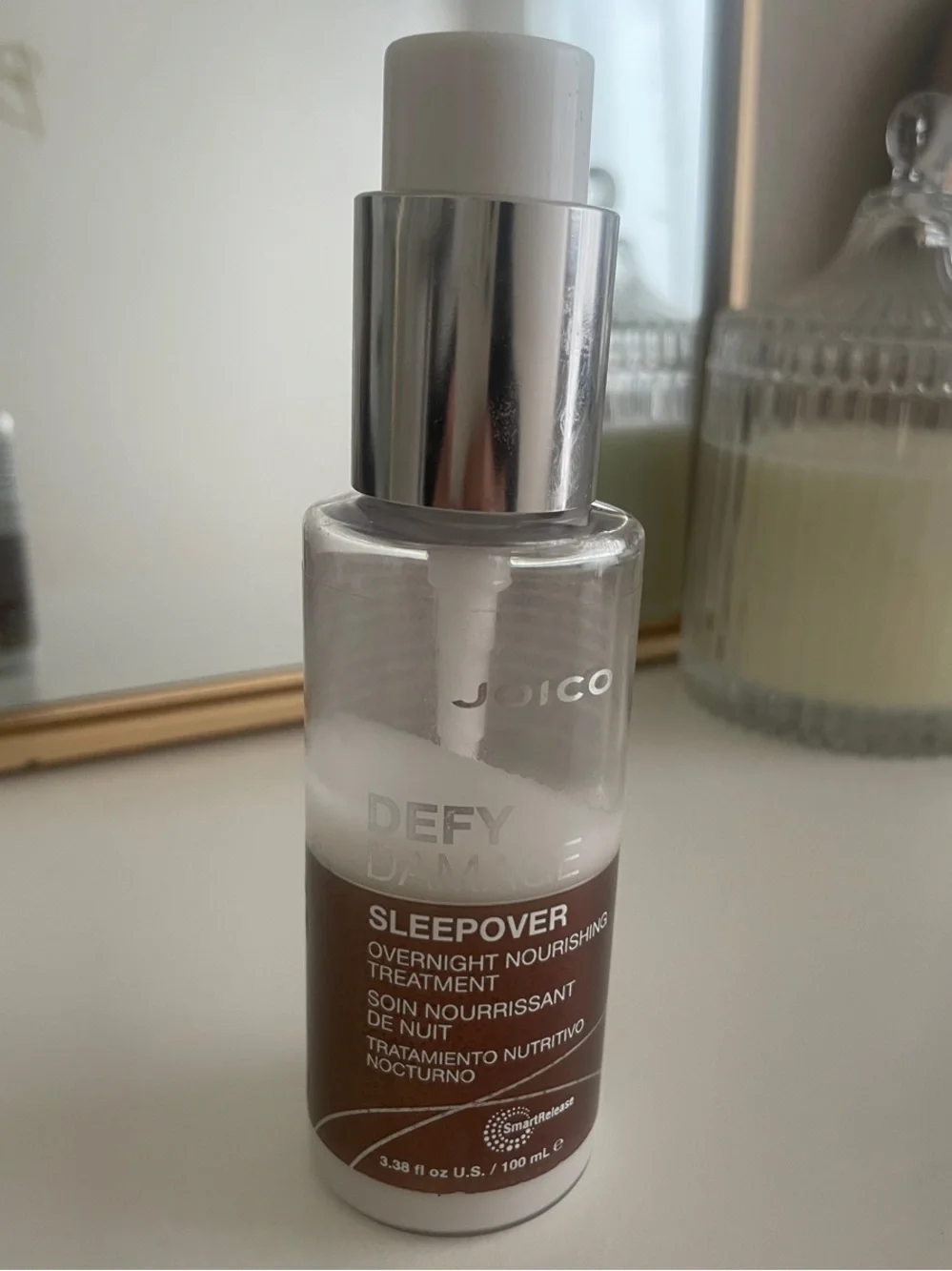 Joico Defy Damage Sleepover Overnight Nourishing Treatment - Brown & Silver